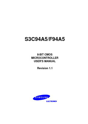 S3C94A5 Datasheet PDF Samsung