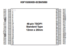 K9F1G08U0D-S Datasheet PDF Samsung