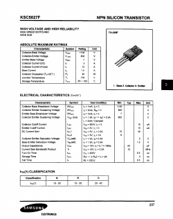 C5027F Datasheet PDF Samsung