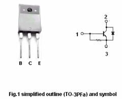 2SD1541 Datasheet PDF SavantIC Semiconductor 