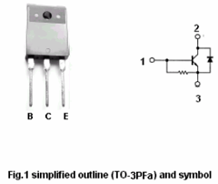 BU2525DF Datasheet PDF SavantIC Semiconductor 