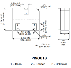 2N2222AXCSM Datasheet PDF Semelab - > TT Electronics plc 