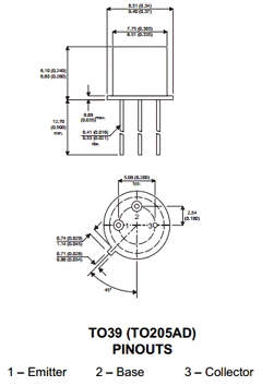 2N3536 Datasheet PDF Semelab - > TT Electronics plc 