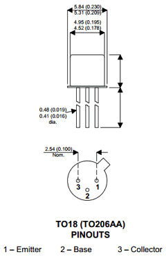 2N706A Datasheet PDF Semelab - > TT Electronics plc 