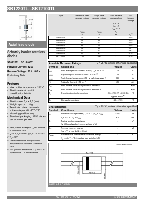 SB1280TL Datasheet PDF Semikron