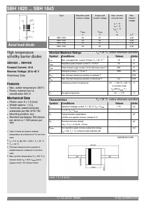 SBH1840 Datasheet PDF Semikron