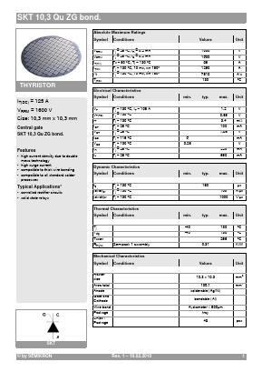 SKT10-31 Datasheet PDF Semikron