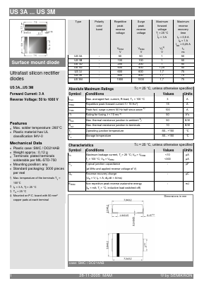 US3A Datasheet PDF Semikron