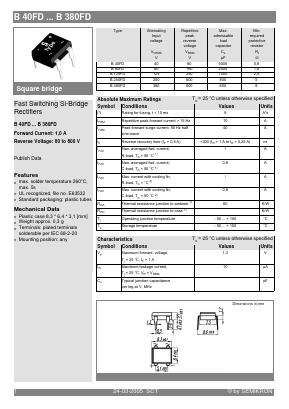 B125FD Datasheet PDF Semikron