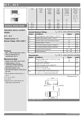 S1W Datasheet PDF Semikron
