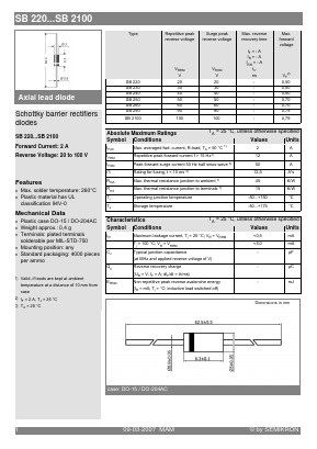 SB250 Datasheet PDF Semikron