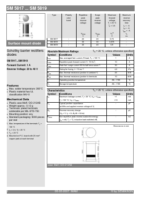 SM5817 Datasheet PDF Semikron