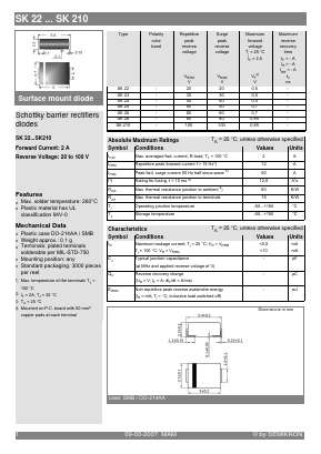 SK210 Datasheet PDF Semikron