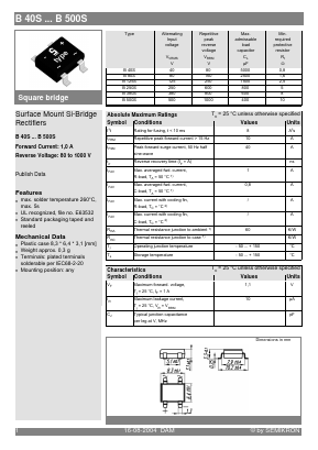 B125S Datasheet PDF Semikron