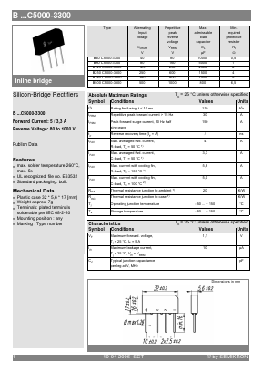 B125C5000-3300 Datasheet PDF Semikron