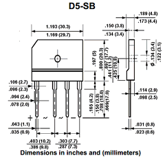 D5SB10 Datasheet PDF Shanghai Sunrise Electronics