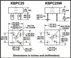 KBPC2506 Datasheet PDF Shanghai Sunrise Electronics