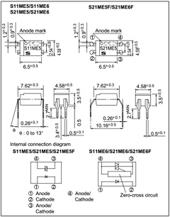 S11ME6 Datasheet PDF Sharp Electronics