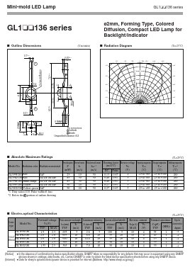 GL1HD136 Datasheet PDF Sharp Electronics