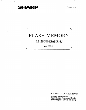 LH28F008SAHR Datasheet PDF Sharp Electronics