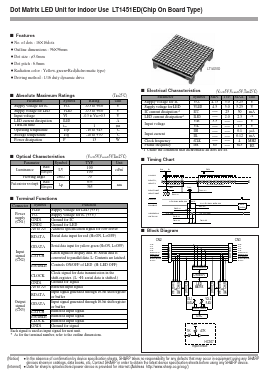 LT1451 Datasheet PDF Sharp Electronics