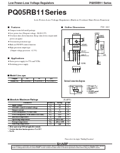PQ12RB11 Datasheet PDF Sharp Electronics