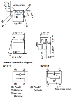 S21MT1 Datasheet PDF Sharp Electronics