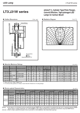 LT3P31W Datasheet PDF Sharp Electronics
