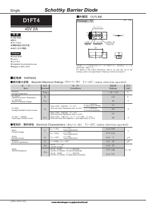 D1FT4 Datasheet PDF Shindengen