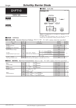 D1FT10 Datasheet PDF Shindengen
