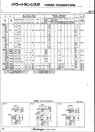2SC2126A_ Datasheet PDF Shindengen
