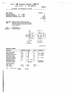 C67078-A1002-A2 Datasheet PDF Siemens AG