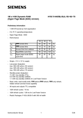 Q67100-Q2116 Datasheet PDF Siemens AG