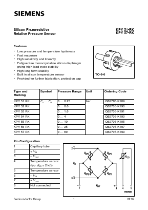 Q62705-K191 Datasheet PDF Siemens AG