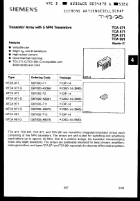 Q67000-A8075 Datasheet PDF Siemens AG