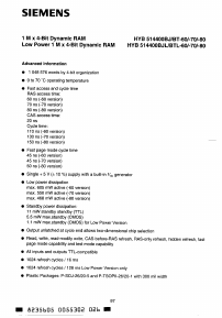 Q67100-Q751 Datasheet PDF Siemens AG