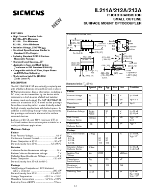 IL211A Datasheet PDF Siemens AG