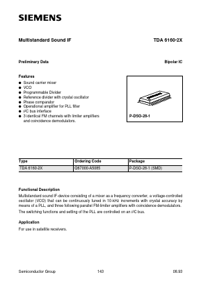 Q67000-A5085 Datasheet PDF Siemens AG
