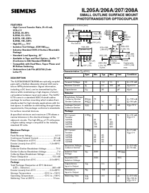 IL205A Datasheet PDF Siemens AG
