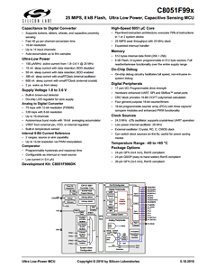 C8051F930DK Datasheet PDF Silicon Laboratories
