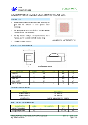2CW035XXXYQ Datasheet PDF Silan Microelectronics