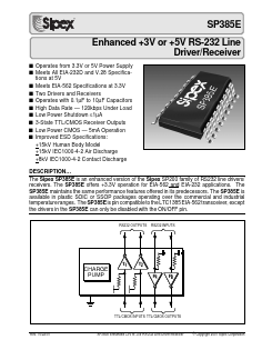 SP385EET Datasheet PDF Signal Processing Technologies