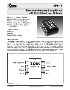 SP4415CN Datasheet PDF Signal Processing Technologies