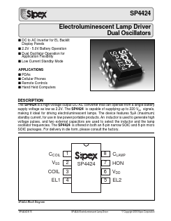 SP4424NEB Datasheet PDF Signal Processing Technologies