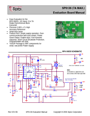 SP6136EB Datasheet PDF Signal Processing Technologies