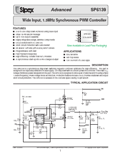 SP6139EU-L Datasheet PDF Signal Processing Technologies