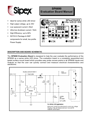 SP6690EB Datasheet PDF Signal Processing Technologies