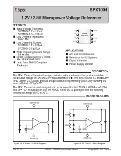 SPX1004AM1-1-2 Datasheet PDF Signal Processing Technologies