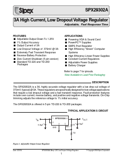 SPX29302A Datasheet PDF Signal Processing Technologies