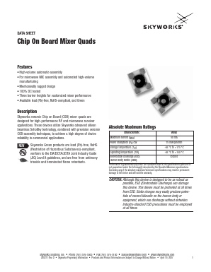 DME3946 Datasheet PDF Skyworks Solutions